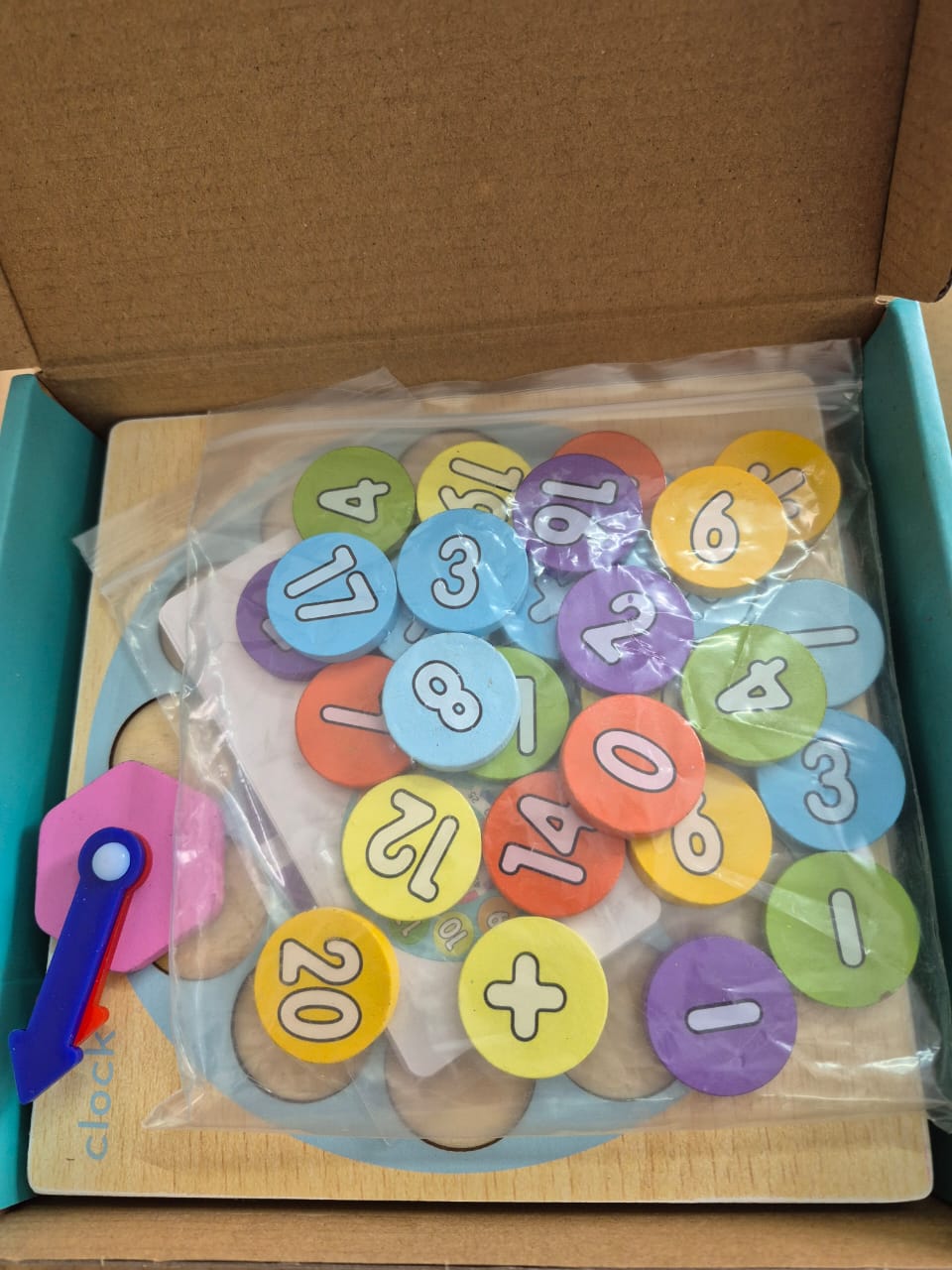 Clock Toy and functional